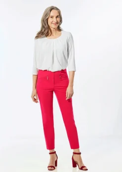 Pantalon 7/8 en bengaline LOUISA