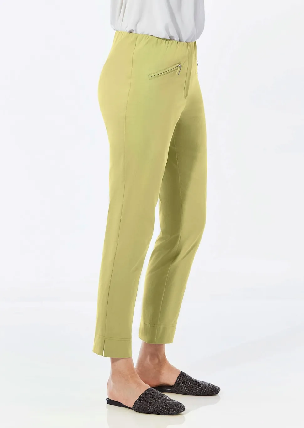 Pantalon 7/8 en bengaline LOUISA