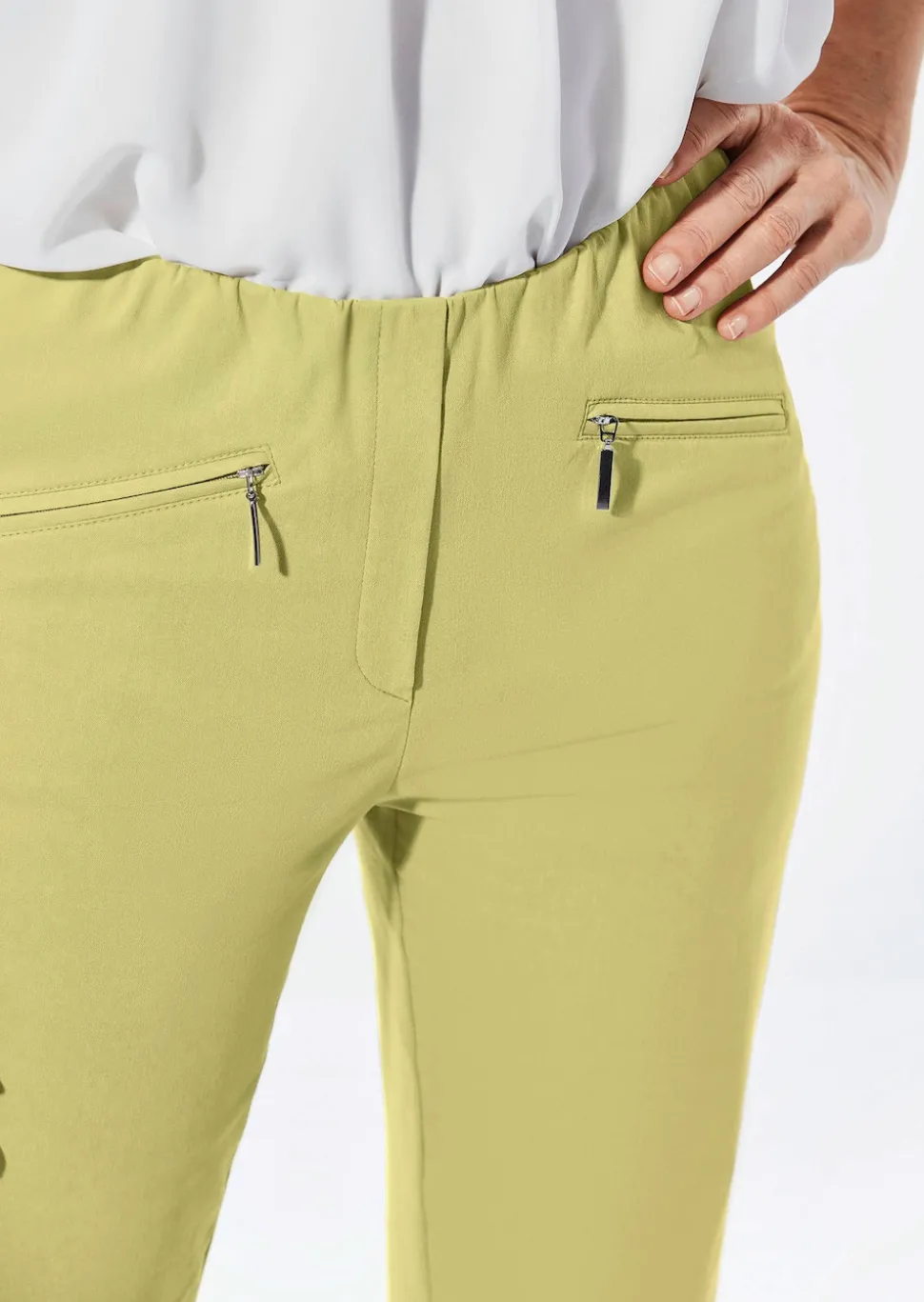 Pantalon 7/8 en bengaline LOUISA