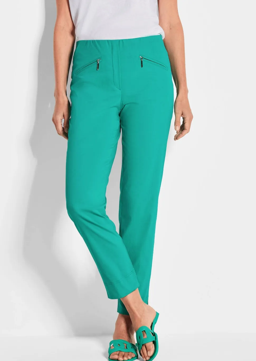 Pantalon 7/8 en bengaline LOUISA