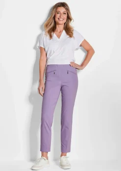 Pantalon 7/8 en bengaline LOUISA