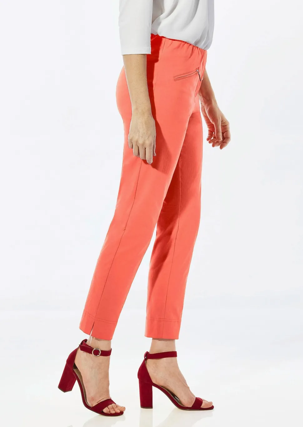Pantalon 7/8 en bengaline LOUISA