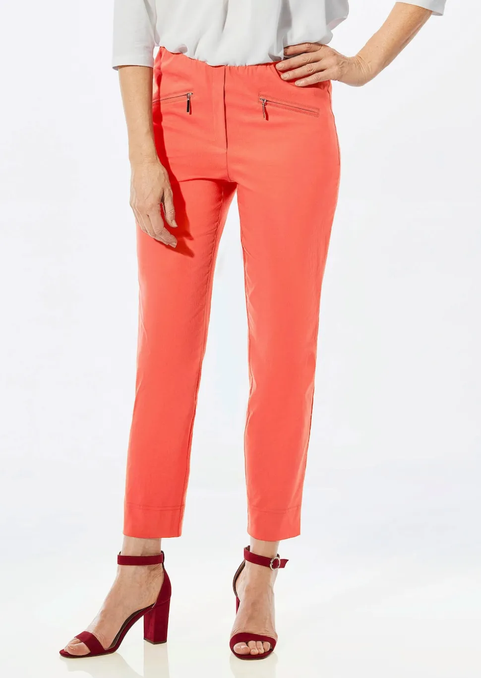 Pantalon 7/8 en bengaline LOUISA