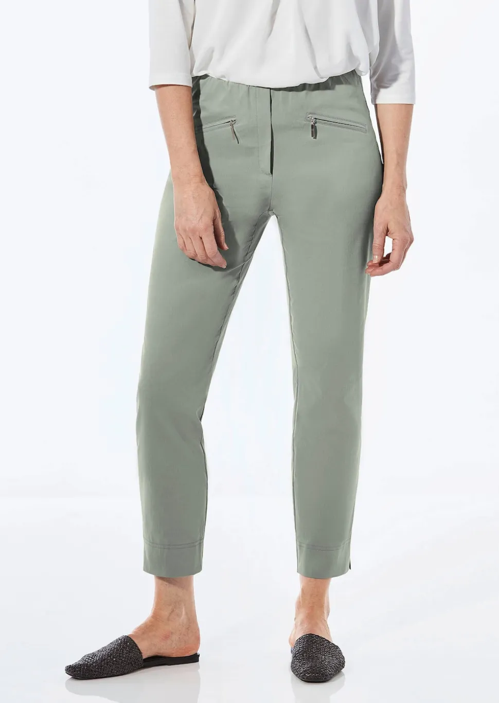 Pantalon 7/8 en bengaline LOUISA