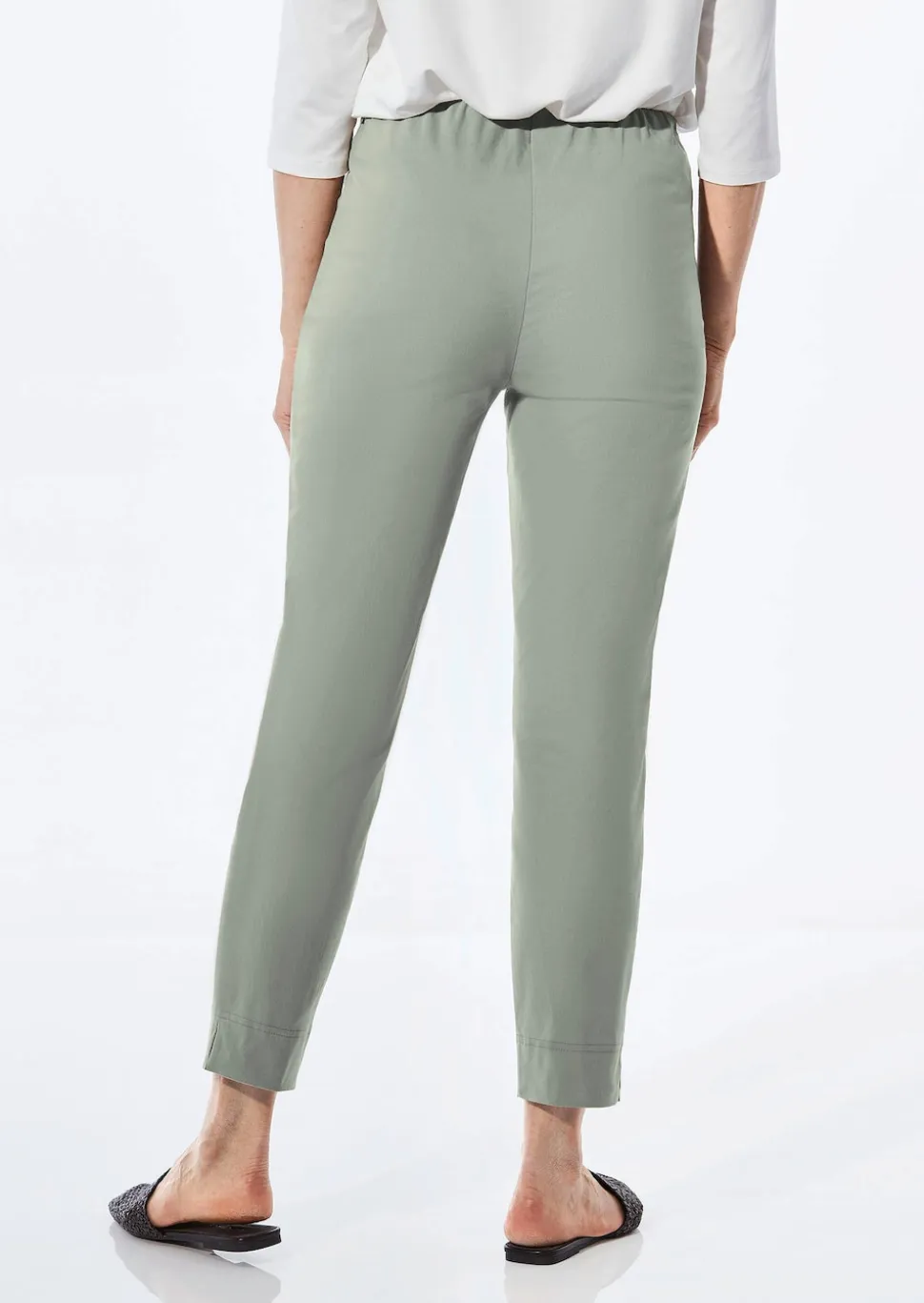 Pantalon 7/8 en bengaline LOUISA