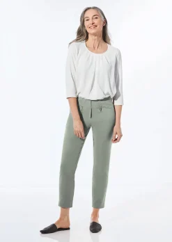 Pantalon 7/8 en bengaline LOUISA