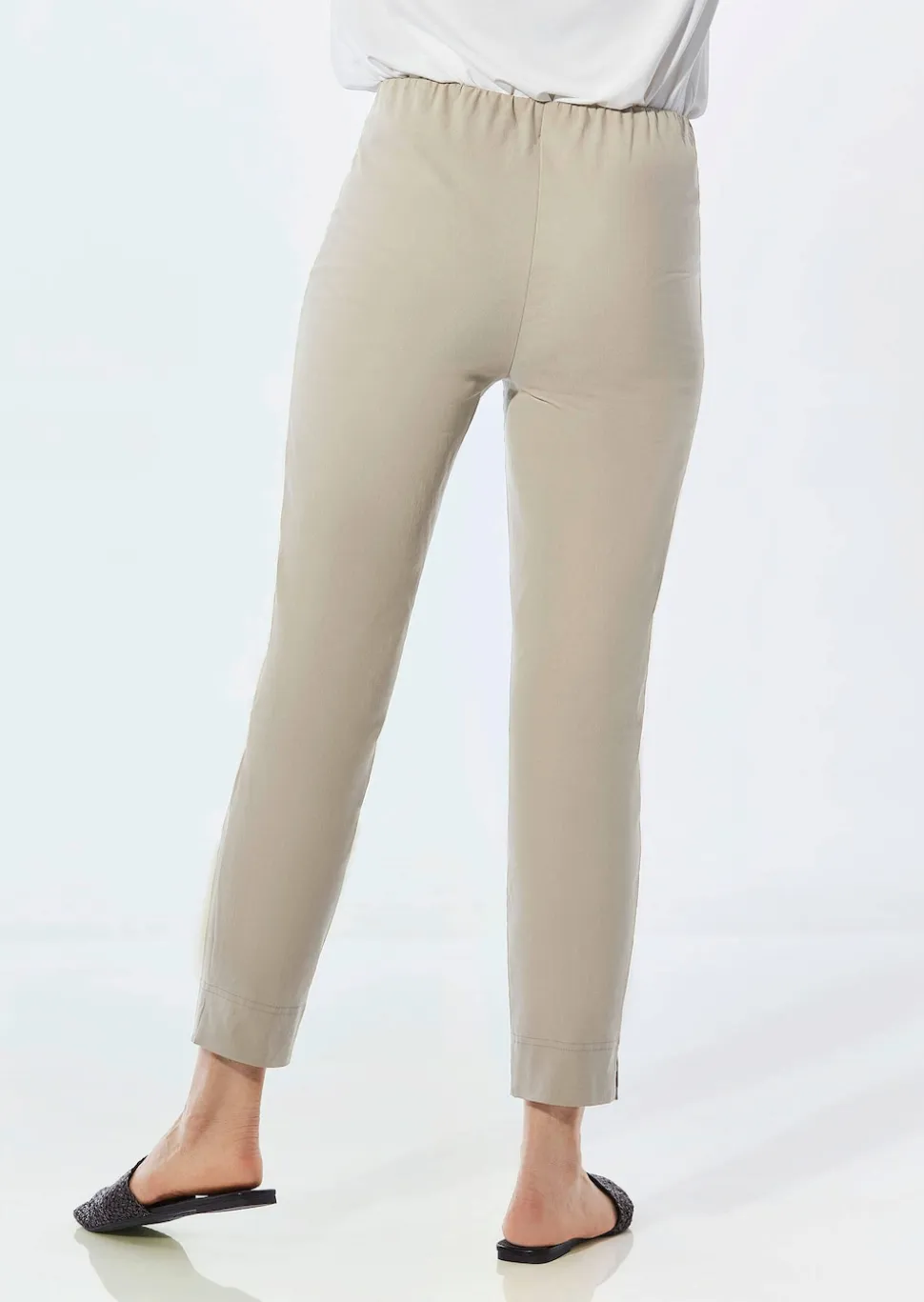 Pantalon 7/8 en bengaline LOUISA