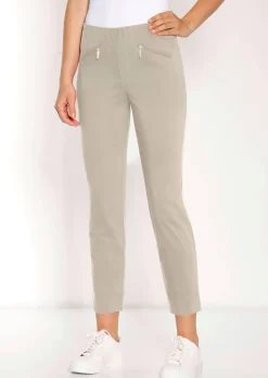 Pantalon 7/8 en bengaline LOUISA
