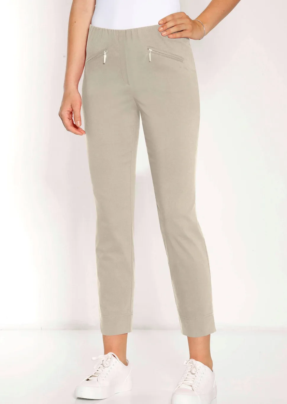 Pantalon 7/8 en bengaline LOUISA