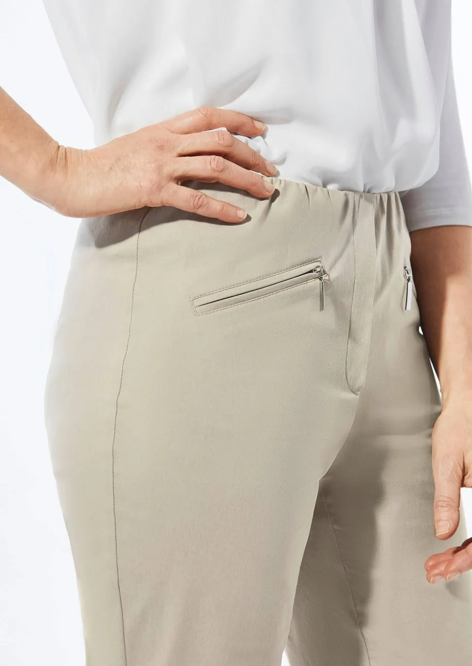 Pantalon 7/8 en bengaline LOUISA