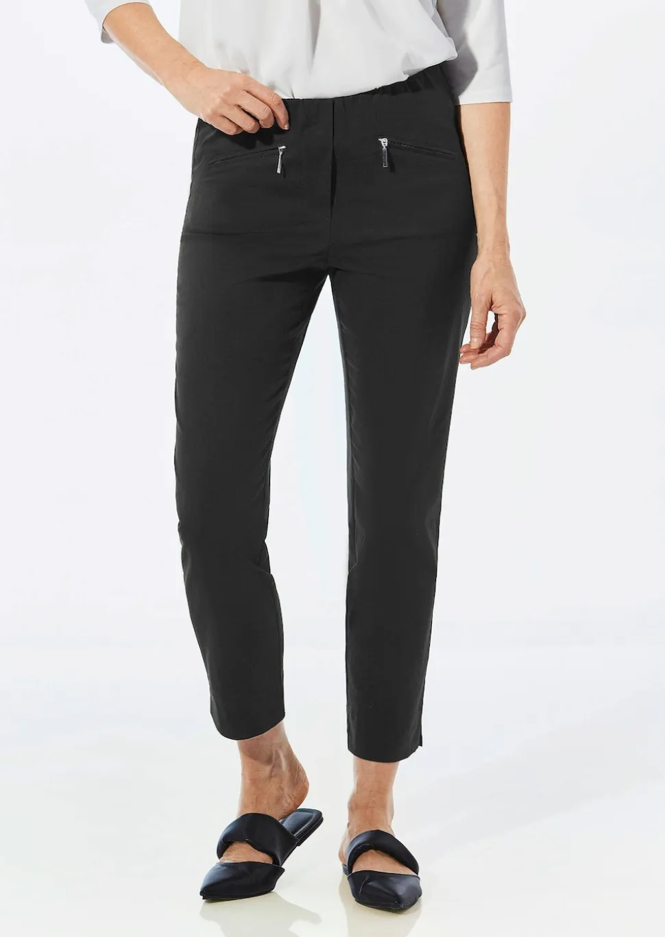 Pantalon 7/8 en bengaline LOUISA