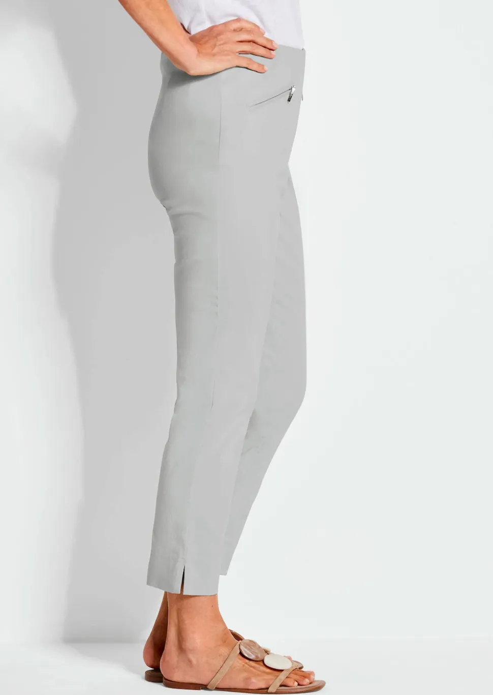 Pantalon 7/8 en bengaline LOUISA