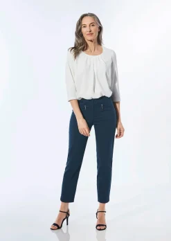 Pantalon 7/8 en bengaline LOUISA