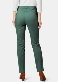 Pantalon en coton satiné LOUISA