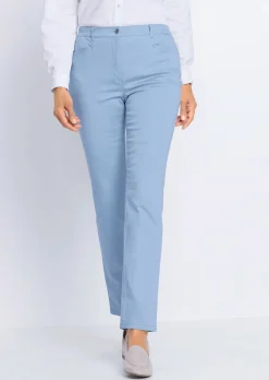 Pantalon en coton satiné LOUISA