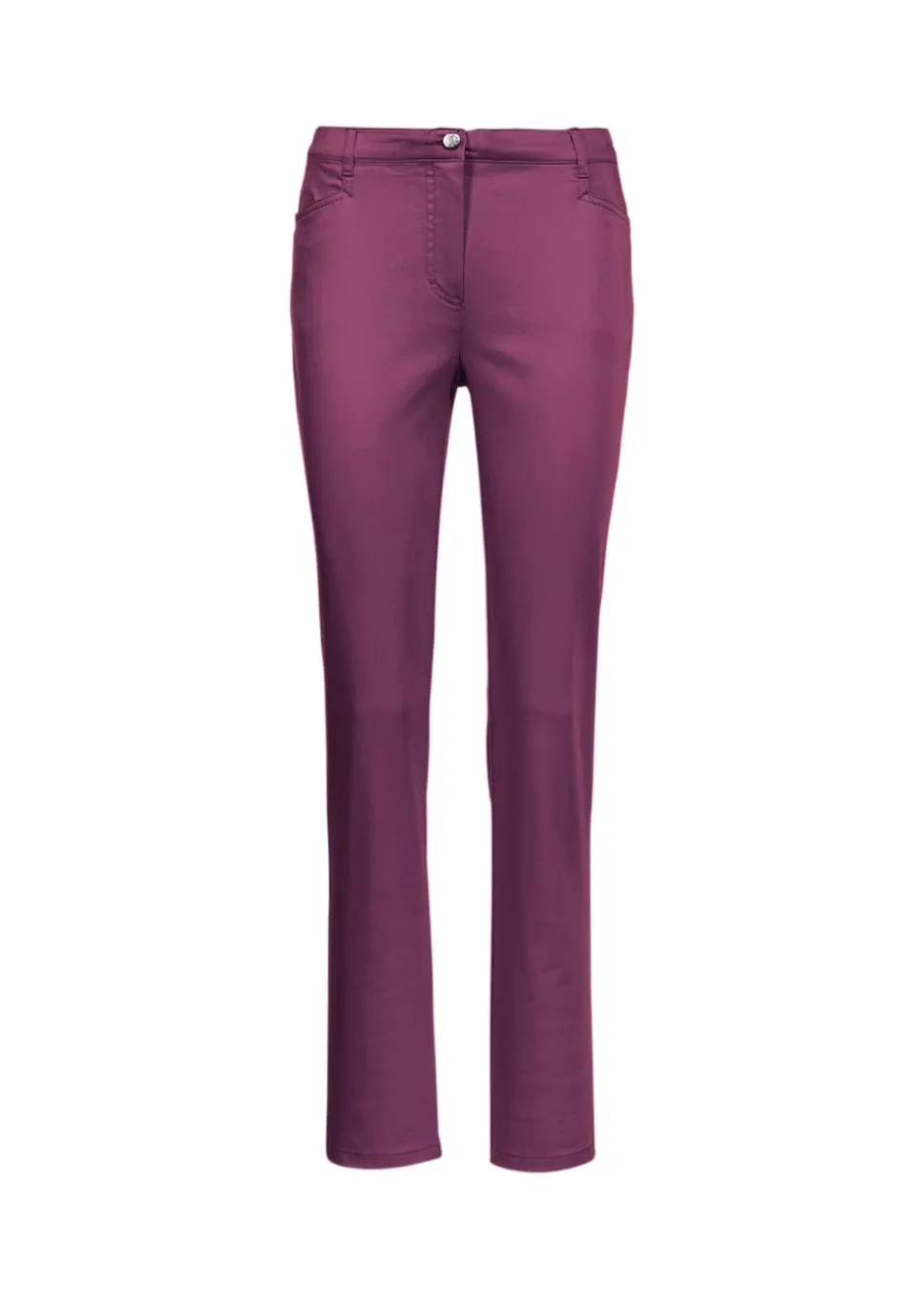 Pantalon en coton satiné LOUISA