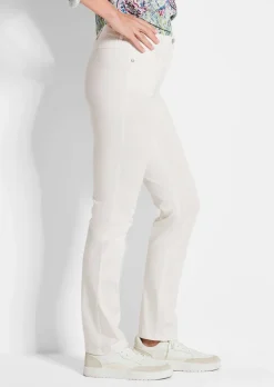 Pantalon en coton satiné LOUISA COMFORT+