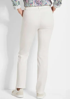 Pantalon en coton satiné LOUISA COMFORT+