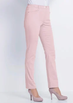 Pantalon en coton satiné LOUISA