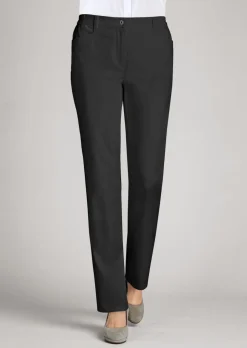 Pantalon en coton satiné LOUISA