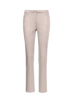 Pantalon en coton satiné LOUISA