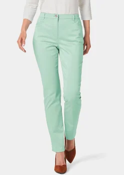 Pantalon en coton satiné LOUISA COMFORT+