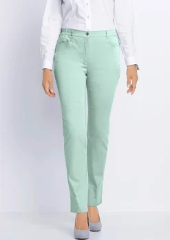 Pantalon en coton satiné LOUISA COMFORT+