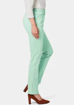 Pantalon en coton satiné LOUISA COMFORT+