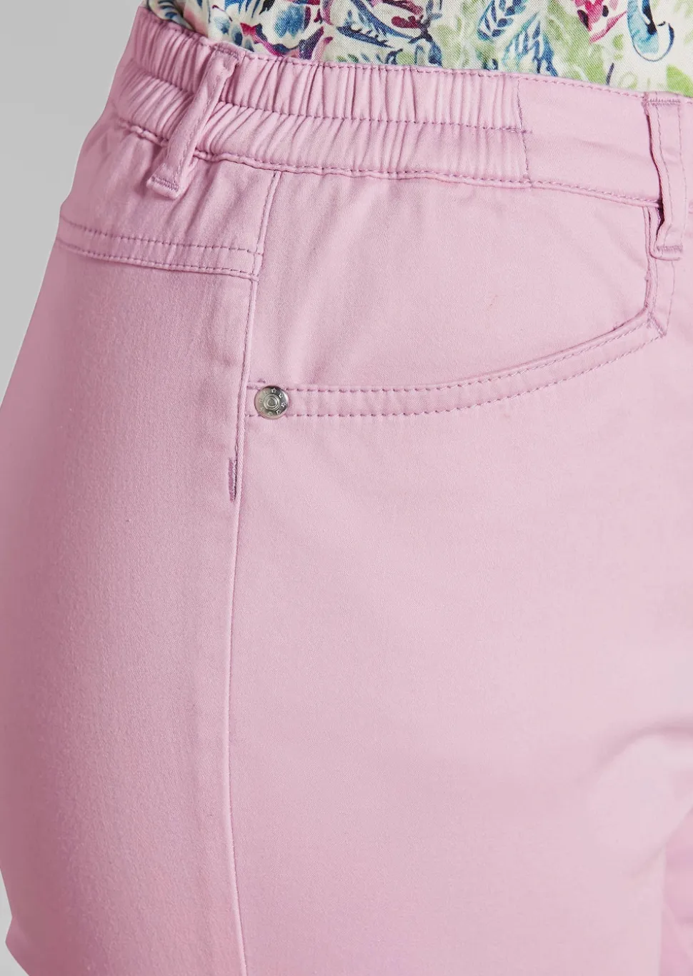 Pantalon en coton satiné LOUISA COMFORT+