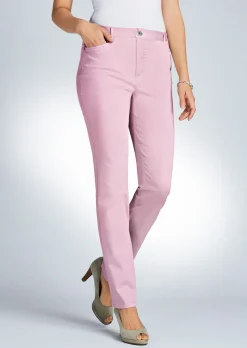 Pantalon en coton satiné LOUISA COMFORT+