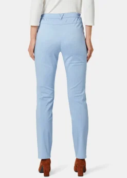 Pantalon en coton satiné LOUISA COMFORT+