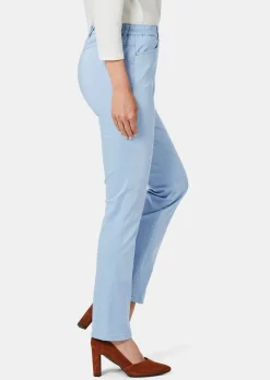 Pantalon en coton satiné LOUISA COMFORT+