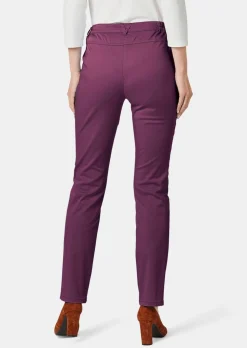 Pantalon en coton satiné LOUISA COMFORT+