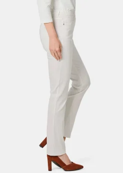 Pantalon en coton satiné LOUISA