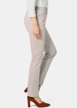 Pantalon en coton satiné LOUISA COMFORT+