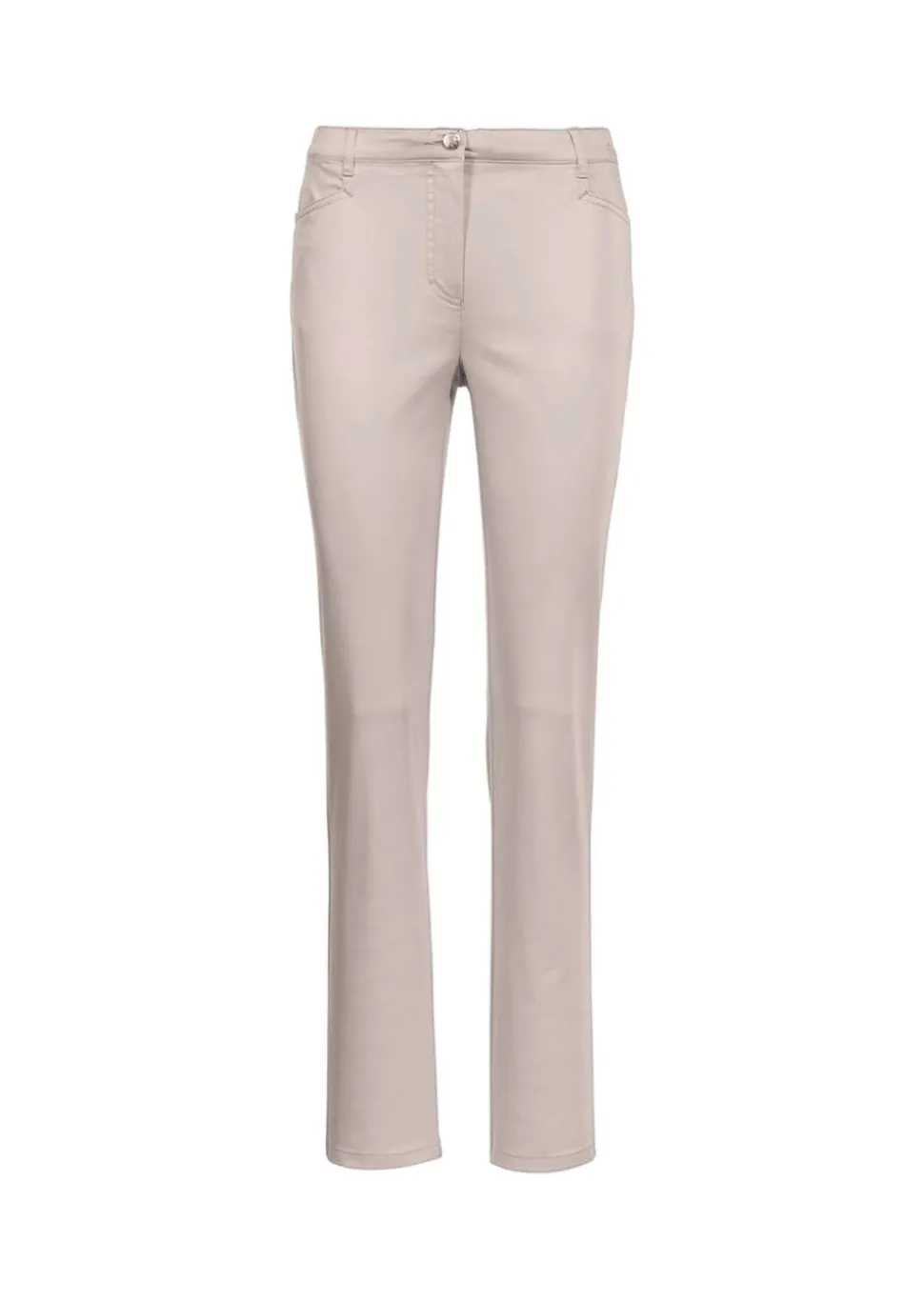 Pantalon en coton satiné LOUISA COMFORT+
