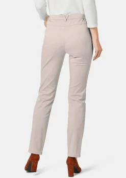 Pantalon en coton satiné LOUISA COMFORT+