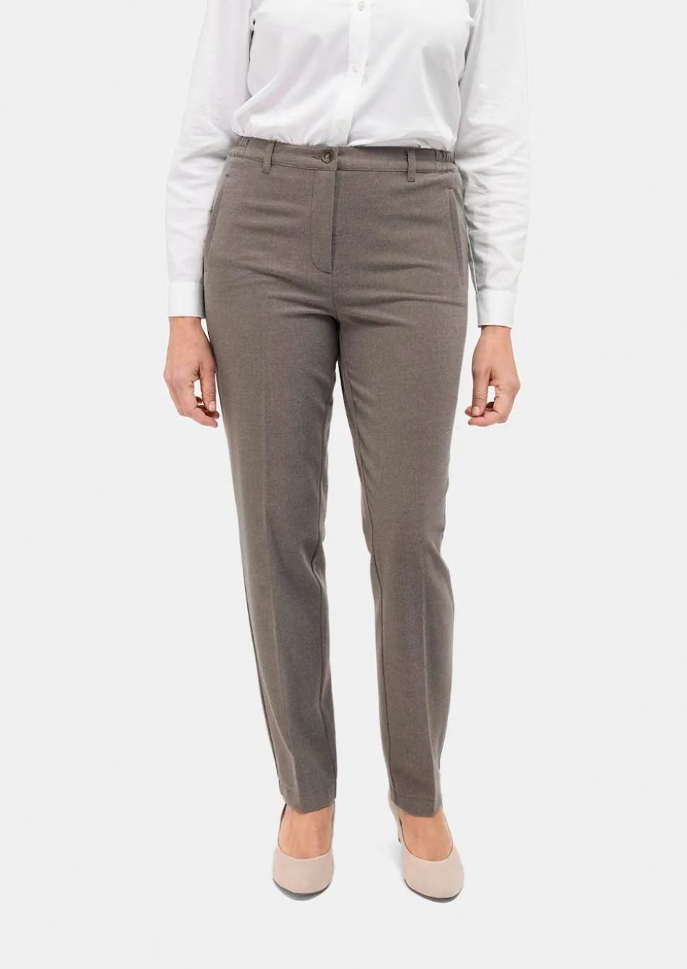 Pantalon en flanelle LOUISA COMFORT+