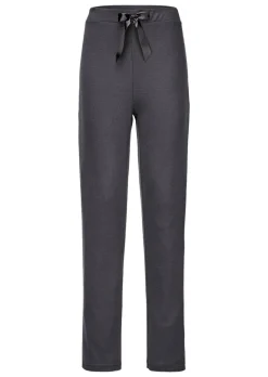 Pantalon en jersey aspect maille