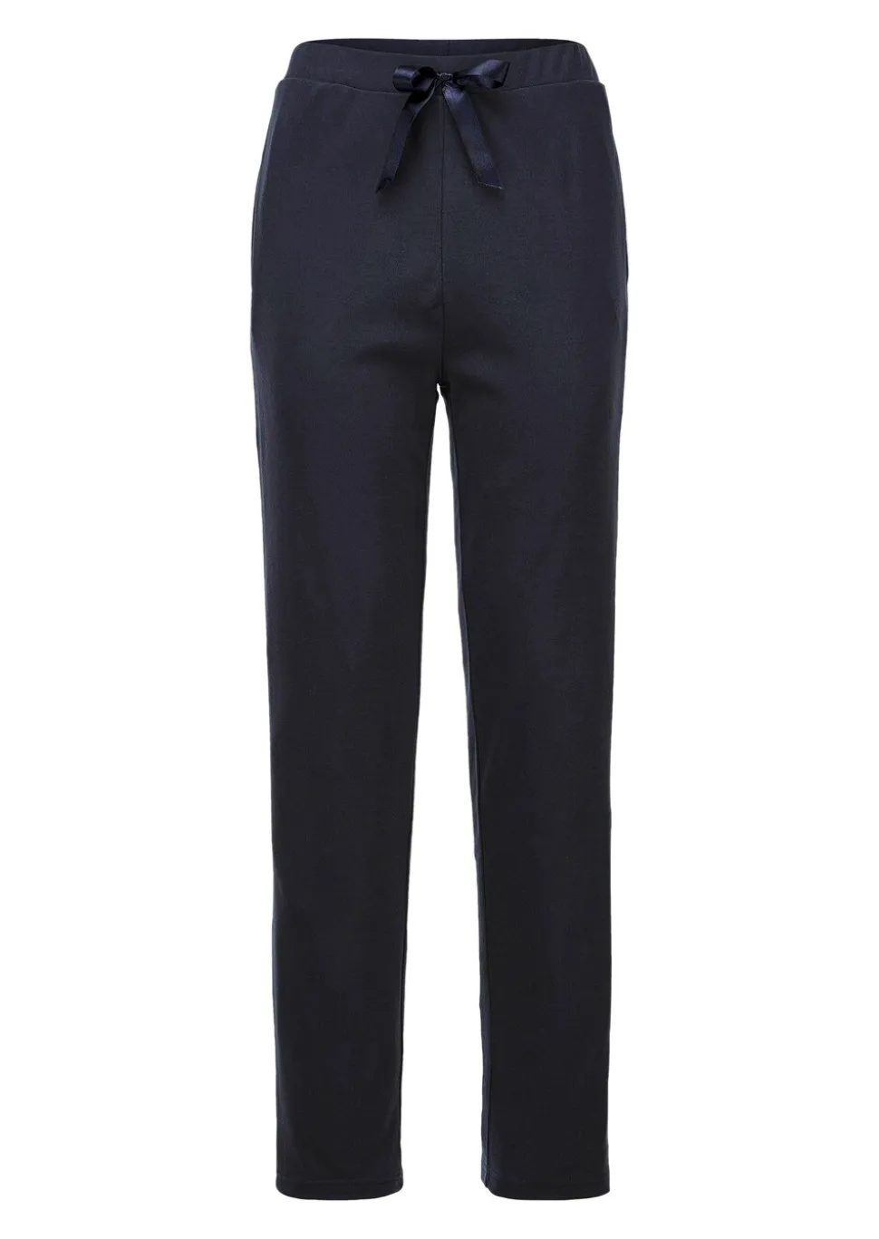 Pantalon en jersey aspect maille