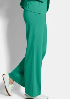 Pantalon en jersey VERA avec nervures