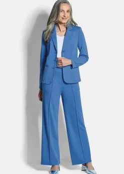 Pantalon en jersey VERA avec nervures
