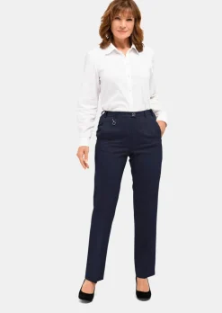 Pantalon en laine vierge Trevira CARLA COMFORT+