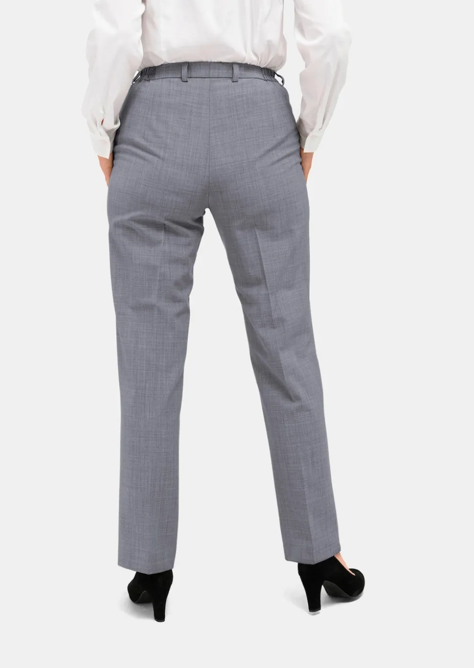 Pantalon en laine vierge Trevira CARLA COMFORT+