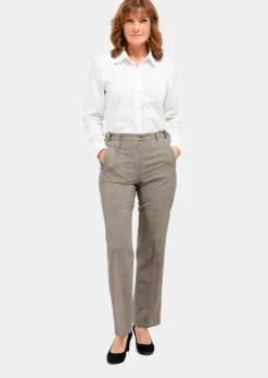 Pantalon en laine vierge Trevira CARLA COMFORT+