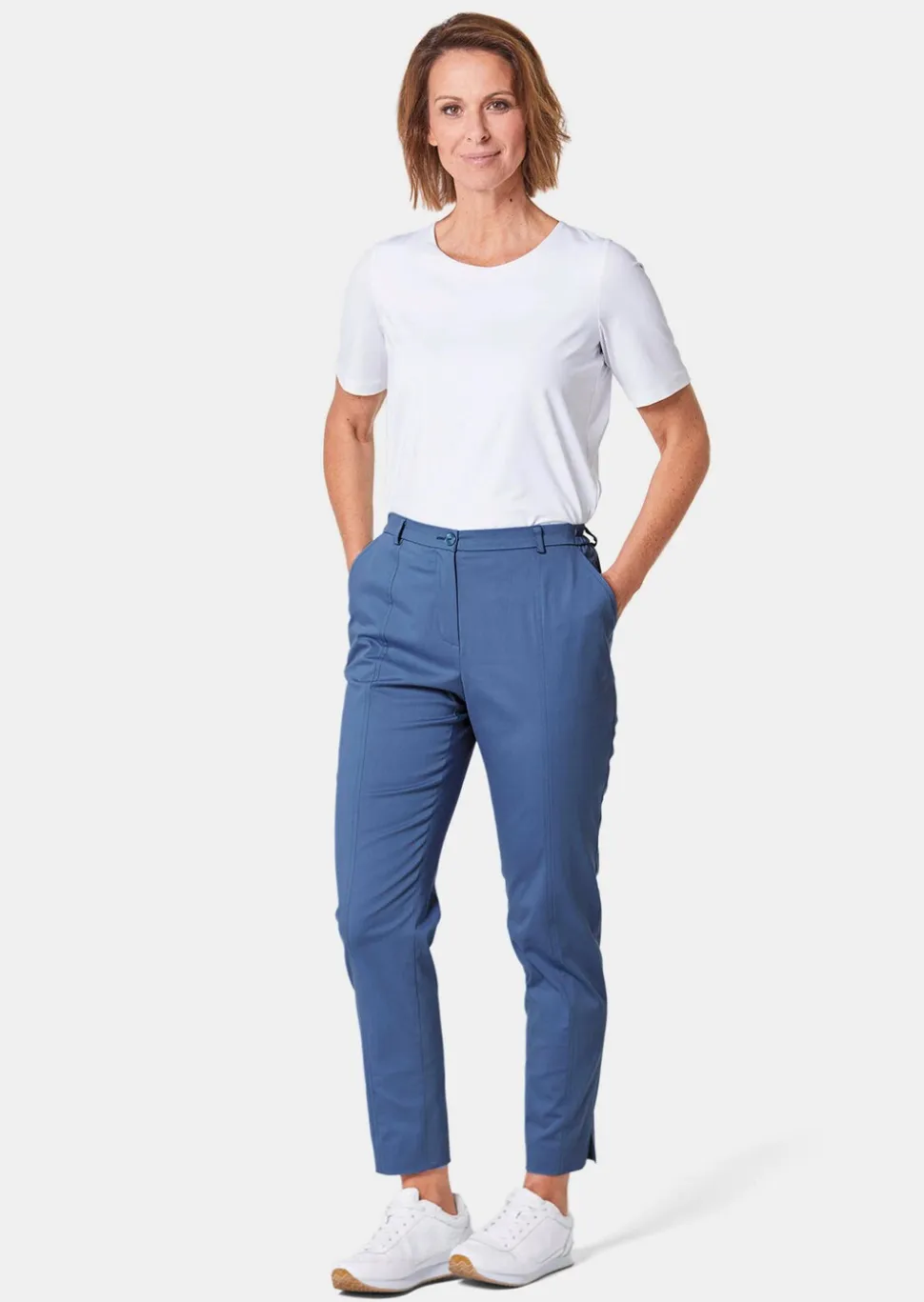 Pantalon en satin LOUISA COMFORT+