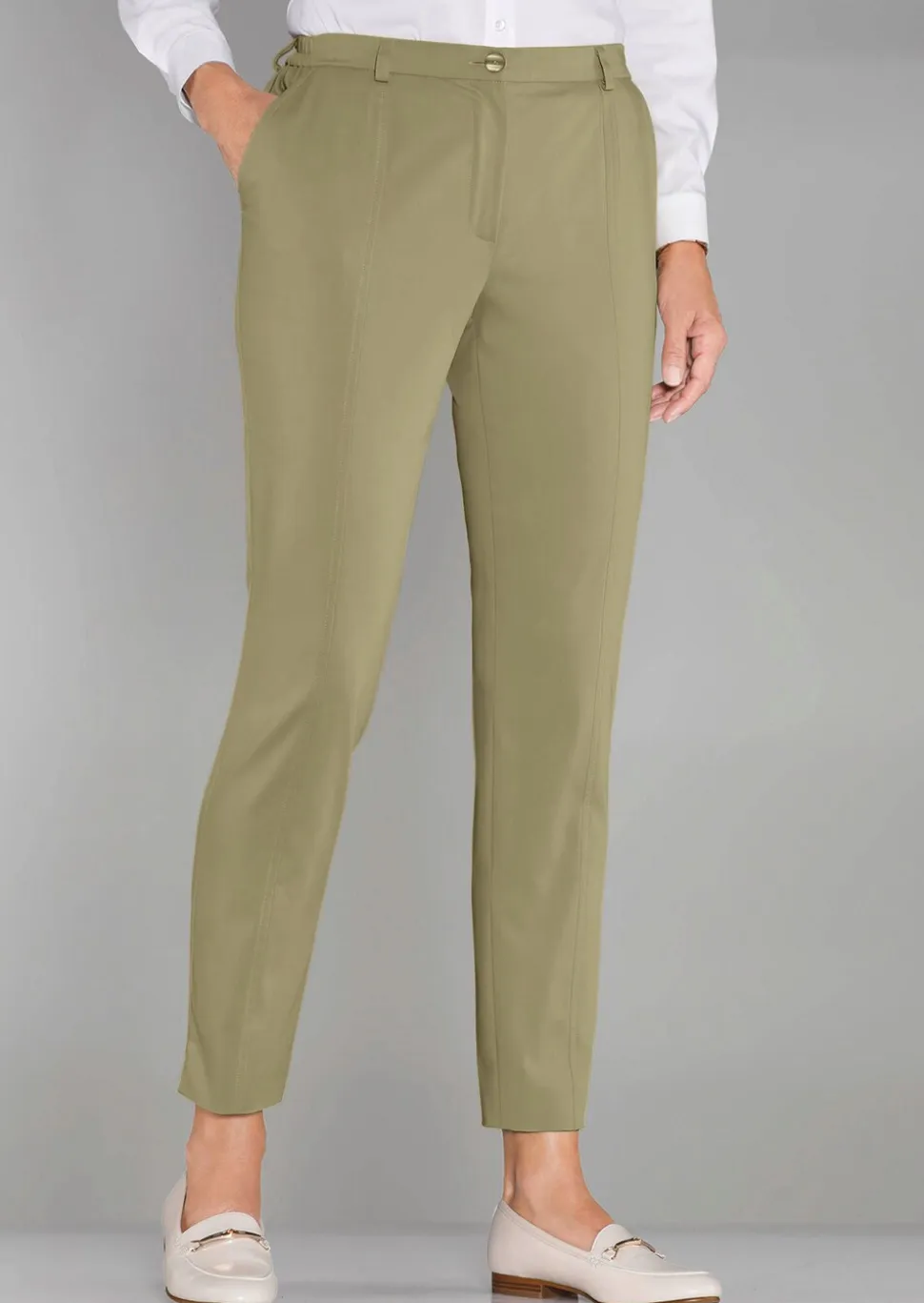Pantalon en satin LOUISA COMFORT+