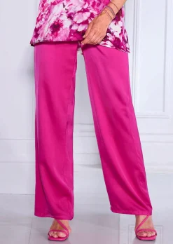 Pantalon en satin VERA
