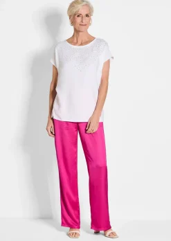Pantalon en satin VERA