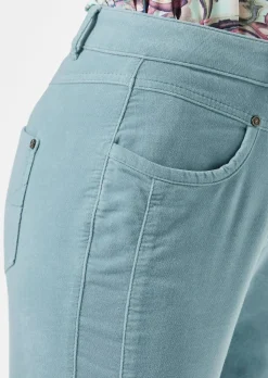 Pantalon en velours aspect sport